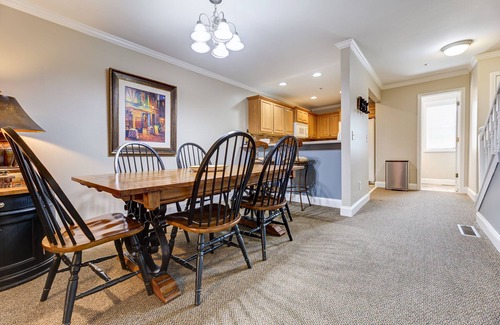 Helen House | On Mainstreet at Tuscany Villas - Cozy Townhome w/Hot Tub near Downtown Helen!