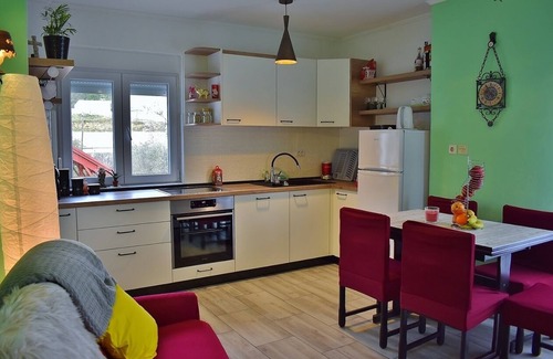 Suha Punta Apartment | One bedroom apartment with balcony and sea view Kampor, Rab (A-5000-a)