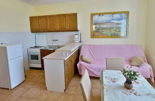 Suha Punta Apartment | One bedroom apartment with terrace and sea view Kampor, Rab (A-5000-b)