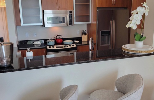 East Ocean Ave Condo | One-Bedroom Tranquil Refuge with Marina Views!