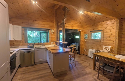 Ringwood Cabin | Onni - cosy forest cabin with hot tub option