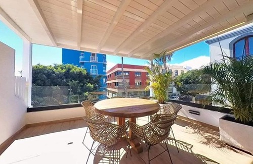 Puerto del Rosario Apartment | Orange Apartment in Puerto Rosario with terrace