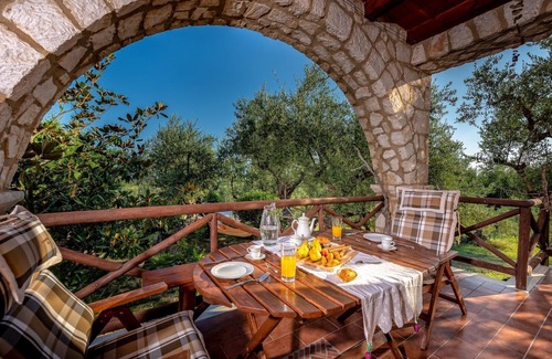 Psarou Villa | Orfeas Villa with Sea View