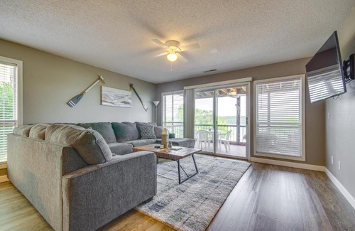 Osage Beach Apartment | Osage Beach Condo with Private Deck and Lake Views!