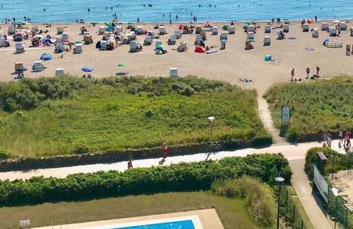 Pelzerhaken Apartment | Ostseeblick-Perle 1, 10th floor, panoramic view, pool - Ostseeblick-Perle, Prinz