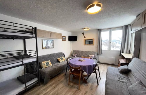 Le Super-Sauze Apartment | Oursons Residence - Studio for 5 People