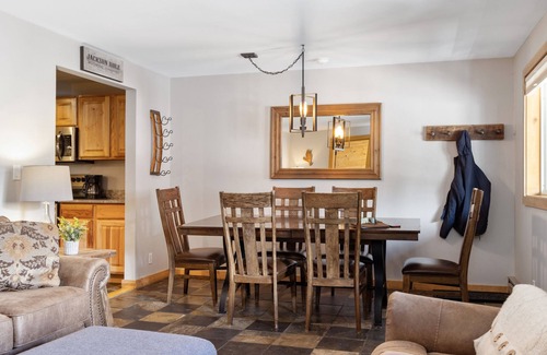 Teton Village Condo | Outpost: Tensleep B5 - Hot Tub Access and A/C!