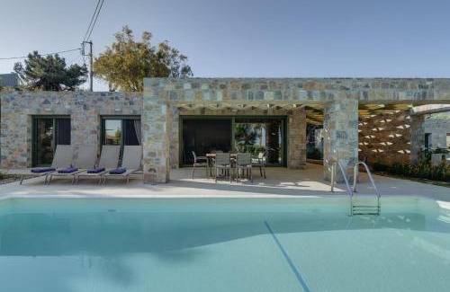 Plomari House | Ouzo Stone House 2 with private pool