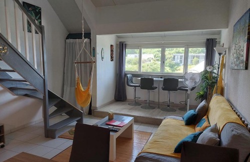 Marigot Apartment | "Pélican" duplex avec piscine commune dans résidence