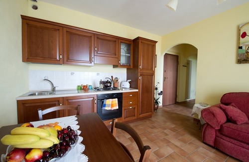 Sarteano Apartment | Panoramic country apartment Il Castagno with stunning views*Pool*BBQ