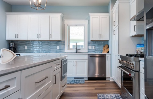 South Haven House | Panoramic Lake Michigan View w/Pool/Firepit/Outdoor Kitchen/Private Beach Access