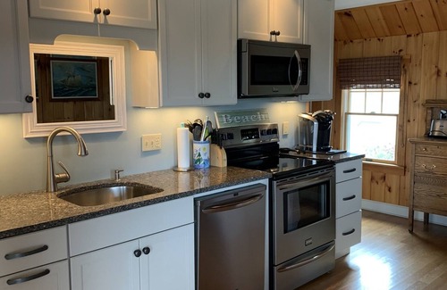Wells Beach Cottage | Panoramic Rachel Carson Preserve views, Private right-of-way steps to Beach