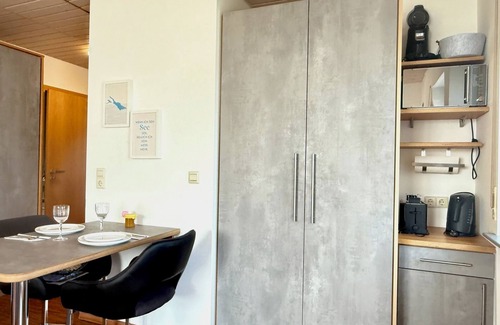 Nonnenhorn Apartment | Panoramic view vacation apartment - a cozy retreat with a view