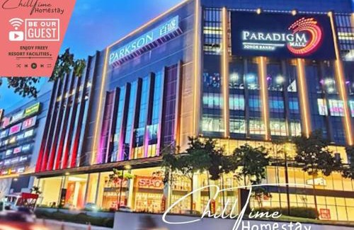 Taman Bukit Mewah Apartment | Paradigm Residence Above Paradigm Mall FREE 5G WiFi Netflix Pool by ChillTime Homestay