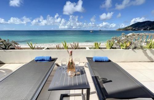 Grand Case House | Paradis Caraibes 1, feet in the water in Grand Case