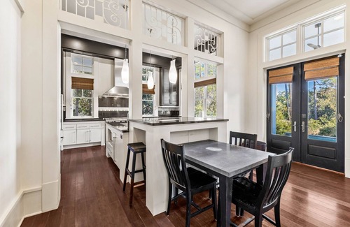 Cottage District House | Park District Elegance: 4BR WaterColor Home, Beach Club Passes, Private Pool, Bikes, Outdoor Oasis!