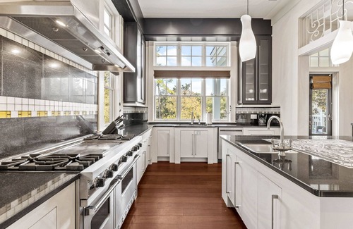 Cottage District House | Park District Elegance: 4BR WaterColor Home, Beach Club Passes, Private Pool, Bikes, Outdoor Oasis!