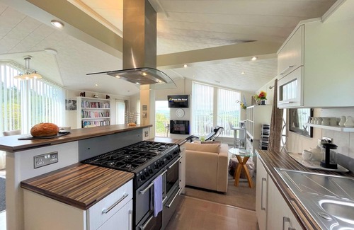 Rockcliffe House | Pass the Keys | Beautiful Kippford Hilltop Lodge with Amazing View