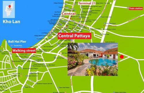 Nong Prue Villa | Pattaya Hill minutes from the beach and City Pattaya