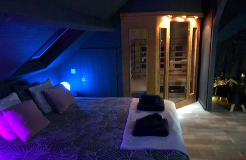 Sorbais Bed & Breakfast | PAUSE NATURE SORBAIS Chambre avec SPA, SAUNA, STREAMING et arrivée autonome