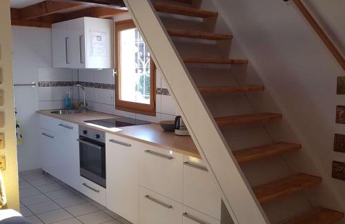 Foulquines Villa | Pavillon studio mezzanine avec piscine et parking, Narbonne-Plage - FR-1-409-117