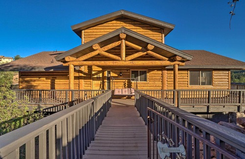 Payson Cottage | Payson Escape w/Mtn Views & Fire Pit!