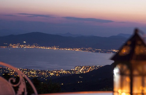 Agios Georgios Nilias Apartment | PELIONGODDESS "DIANA" STUDIO WITH PRIVATE HEATED POOL