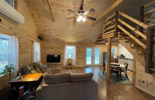 Cold Brook Cabin | Peace and quiet in a fully equipped cabin nestled in the woods of the ADKs.