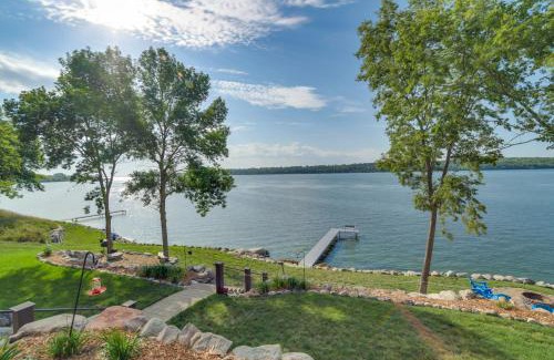 Clinton Apartment | Peaceful Clinton Retreat with Lakefront Views!