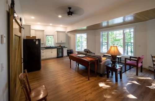 Eddington Cottage | Peaceful, family-friendly Maine getaway at newly built scenic lakefront cottage