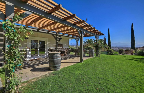 Solvang Cottage | Peaceful Ranch Resort Vineyard View + Private Pool