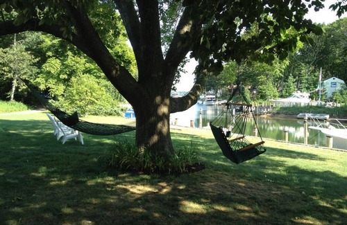 Greenport House | Peaceful Retreat with 100 ft private deep water dock