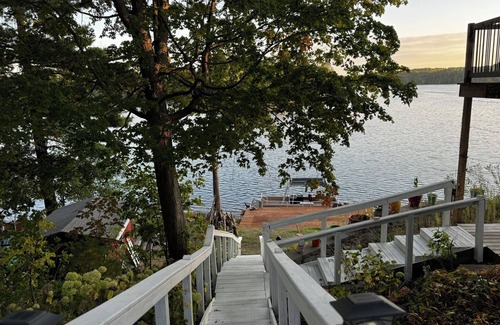 Big Rapids House | Peaceful Waterfront Living in a Cozy 2-Bedroom Duplex