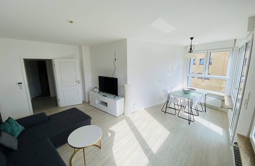 Kernstadt Apartment | Pearl in Paderborn's old town with a view of the cathedral