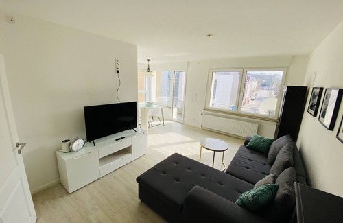 Kernstadt Apartment | Pearl in Paderborn's old town with a view of the cathedral
