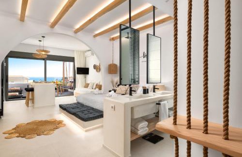 Pefkos Apartment | Pefkos Allure Luxury Suites with Jacuzzi in the heart of Pefkos!