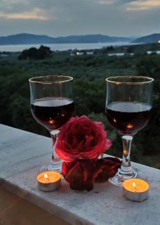 Kato Lechonia Apartment | Pelion Charming Cottage, Panoramic Seaview Retreat