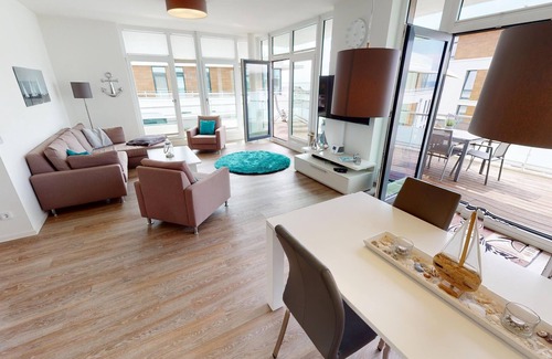 Pelzerhaken Apartment | Penthouse-apartment in Exklusiver Lage! Südkap Apartment C-10