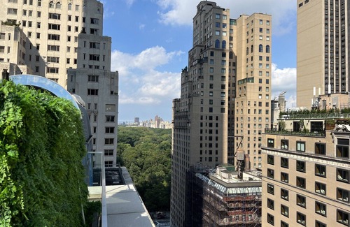 Central Park South Apartment | Penthouse duplex in NYC with views of Central Park and West 57th from terraces