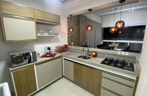 Jardim Vitoria Apartment | Penthouse in Guarujá, 200 meters from the beach and overlooking the sea.