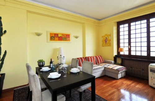 Pegli Apartment | Penthouse WIFI Riviera Ligure Ponente. Terrace overlooking the sea