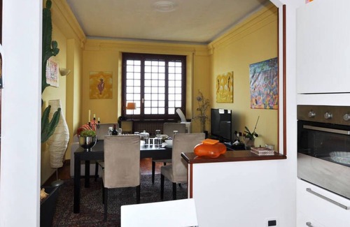 Pegli Apartment | Penthouse WIFI Riviera Ligure Ponente. Terrace overlooking the sea