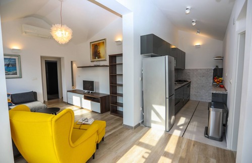 Hvar Apartment | Penthouse with a Sea View