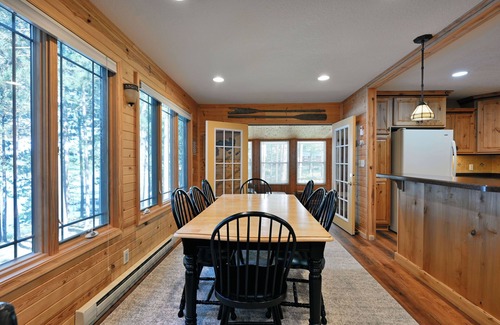 Spooner Cabin | Perfect sandy frontage with Western Exposure for perfect sunsets!