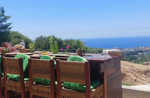 Batroun Villa | Perfect Serene Villa with magical sunsets of seaview & mountains.