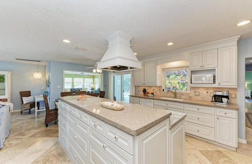 Anna Maria House | Periwinkle Getaway: 2 Blocks to the Beach, Private Pool by Anna Maria Life Vacation Rentals