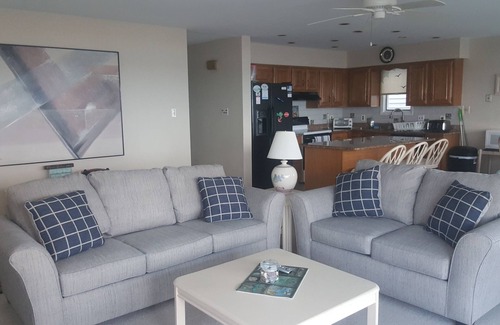 South End Condo | PET FRIENDLY - This lovely 1st floor beachfront condo is located on one of Ocean City