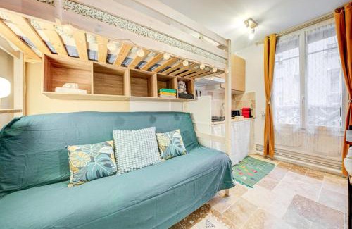 Quartier de la Roquette Apartment | Petit studio cosy quartier branché entre Bastille et Nation