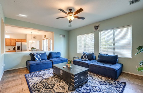 Sheely Farms House | Phoenix Home w/ Private Pool Near Amphitheatre!