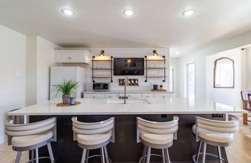 Bella Vista House | Pines at Lake Ann-Private Lower Level. 700 sq. ft deck.w/Captivating Lake View!